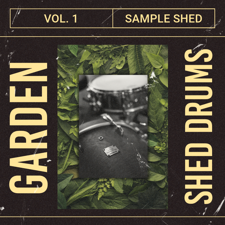 GARDEN SHED DRUMS VOL. 1 - Sample Pack